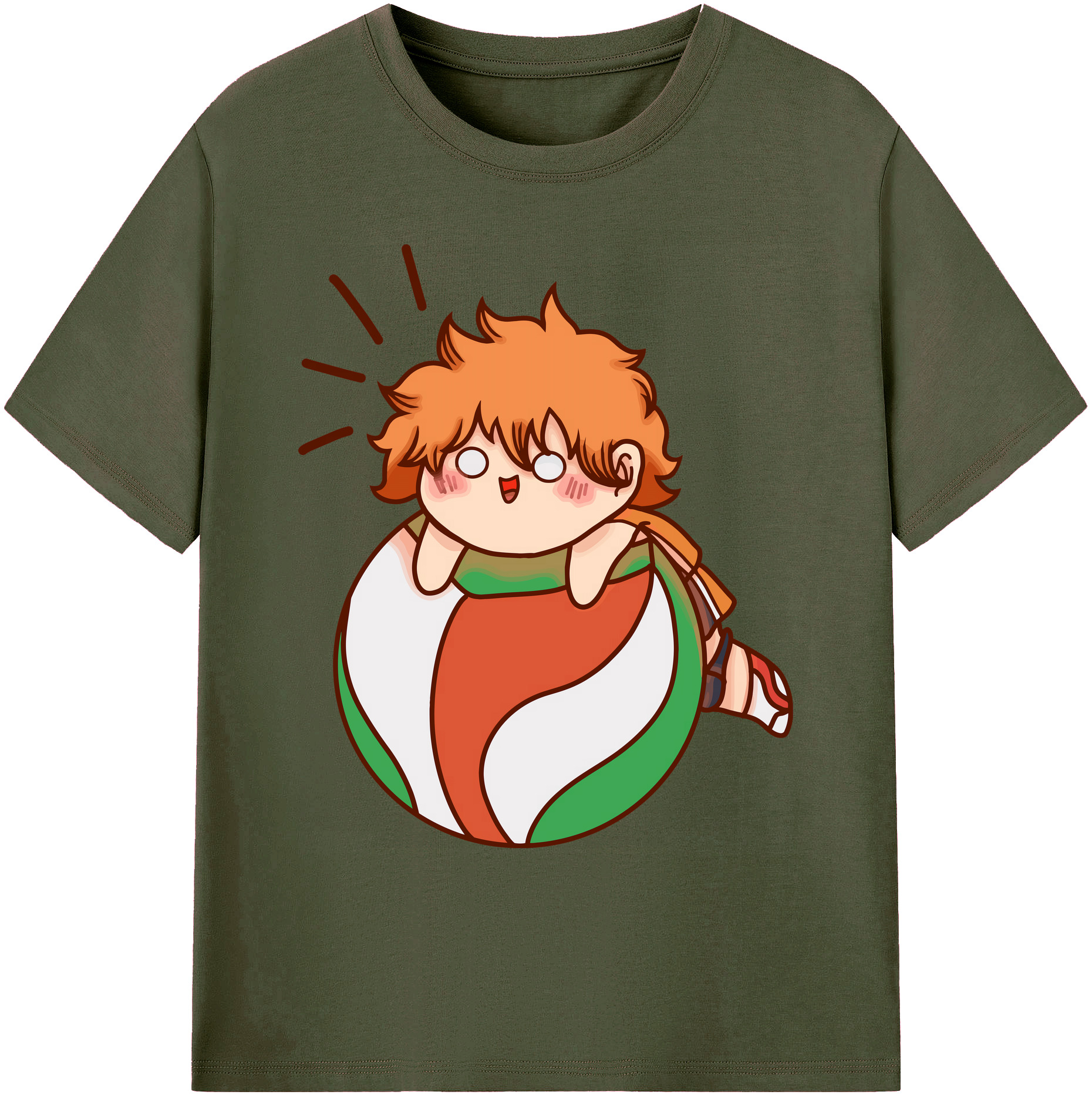 （画像用） ハイキュー!! Haikyu!! 綿100％ メンズ半袖Tシャツ｜肌触りやわらか＆通気性